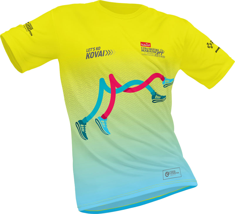 Coimbatore Marathon 2025 Training Tee
