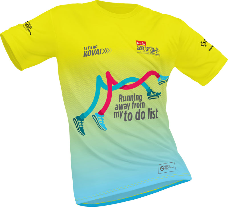 Coimbatore Marathon 2025 Training Tee