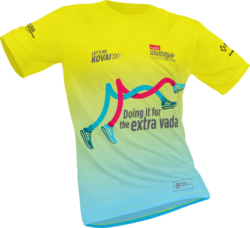 Coimbatore Marathon 2025 Training Tee