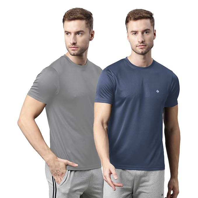 KEVIN Men's Regular Fit T-Shirt (Pack C)