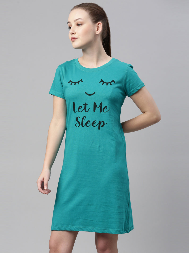 Cotton Ladies Short Night Dress, Pattern : Printed, Size : M at Rs 220 /  Piece in Mumbai