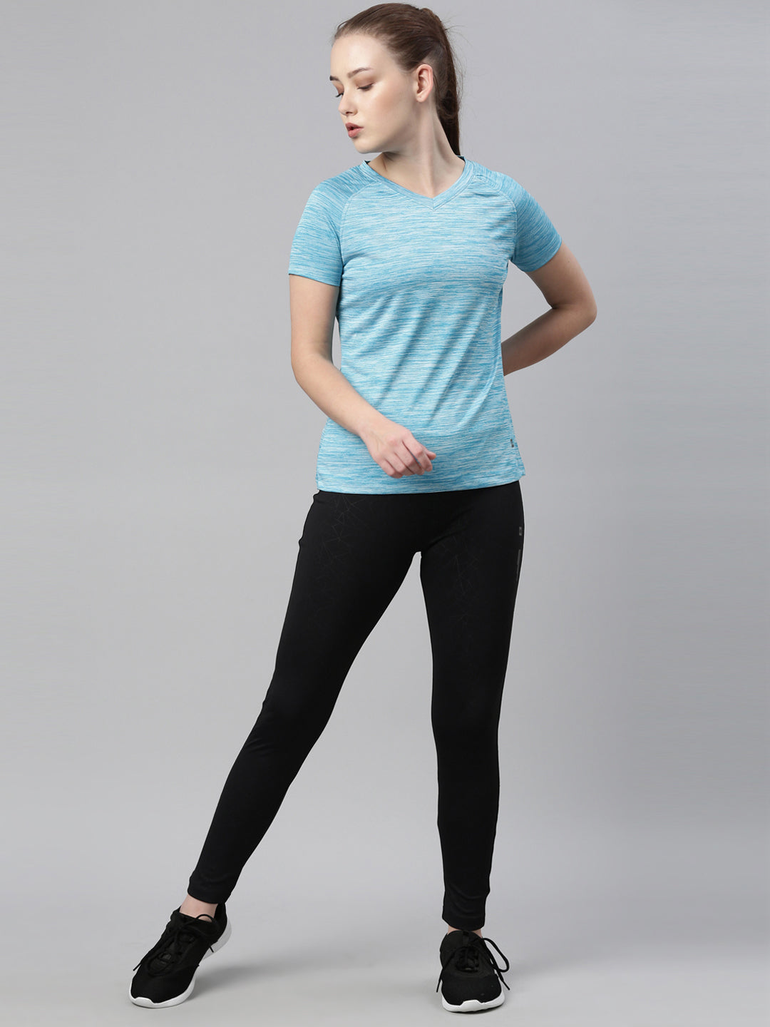 HARPER (100% MICRO POLYESTER V NECK AND RAGLAN SLEEVES FOR WOMENS)