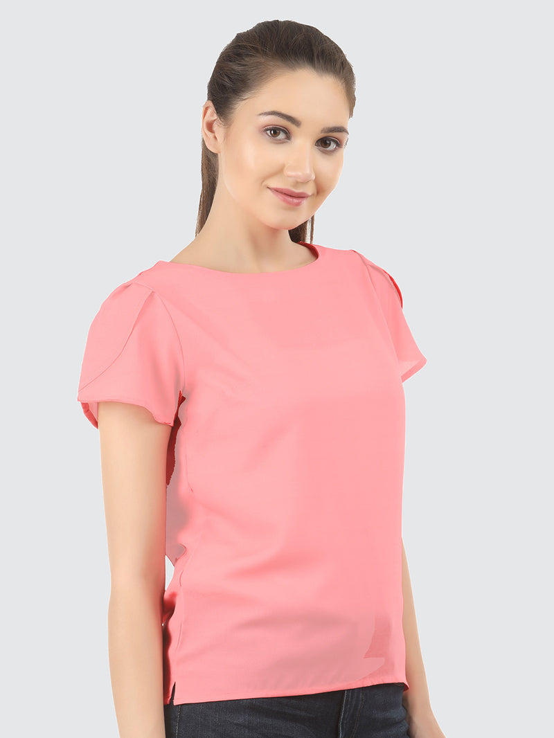 MIA WOMENS REGULAR FIT CASUAL TOP