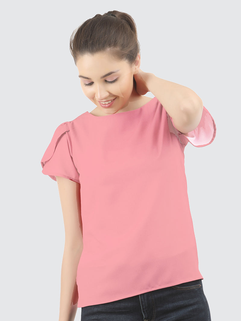 MIA WOMENS REGULAR FIT CASUAL TOP