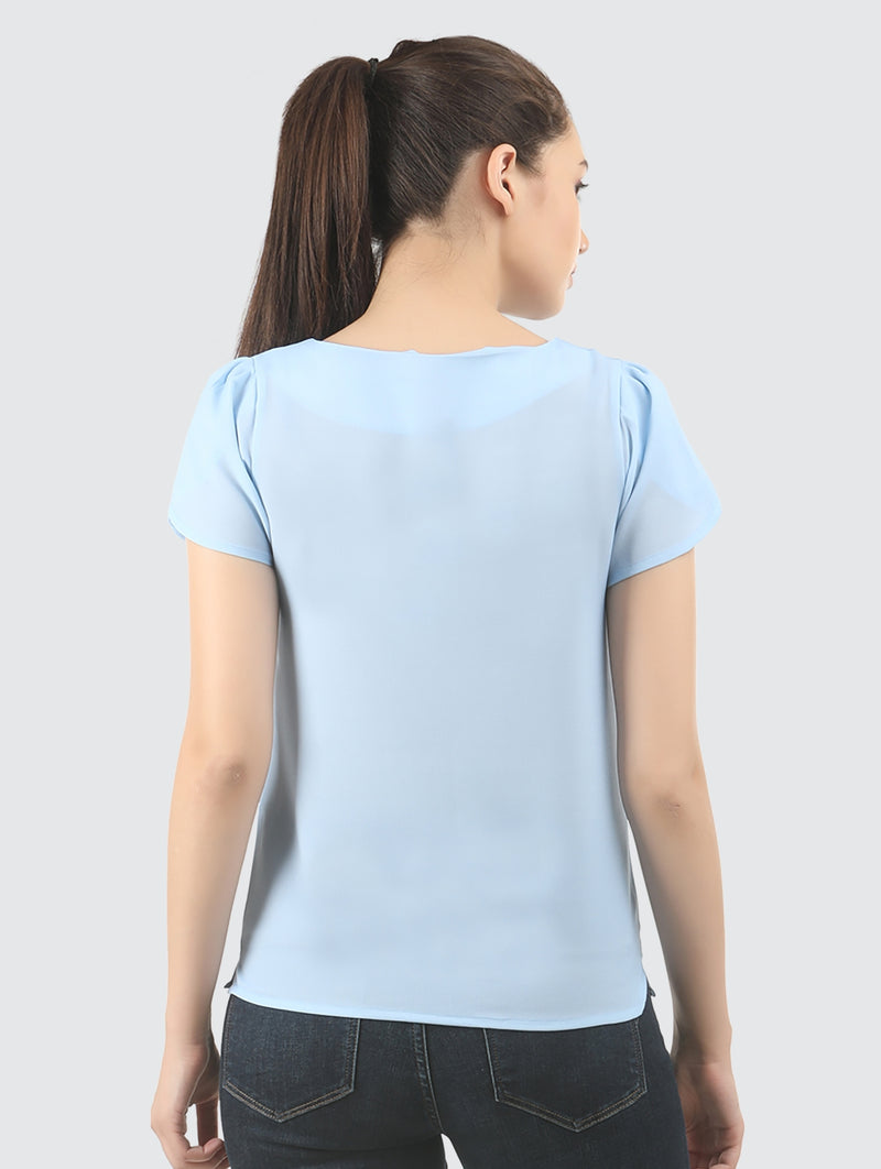 MIA WOMENS REGULAR FIT CASUAL TOP